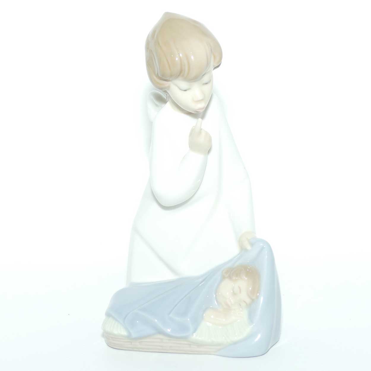 Lladro figure Angel with Child | Guardian Angel with Child | #4635