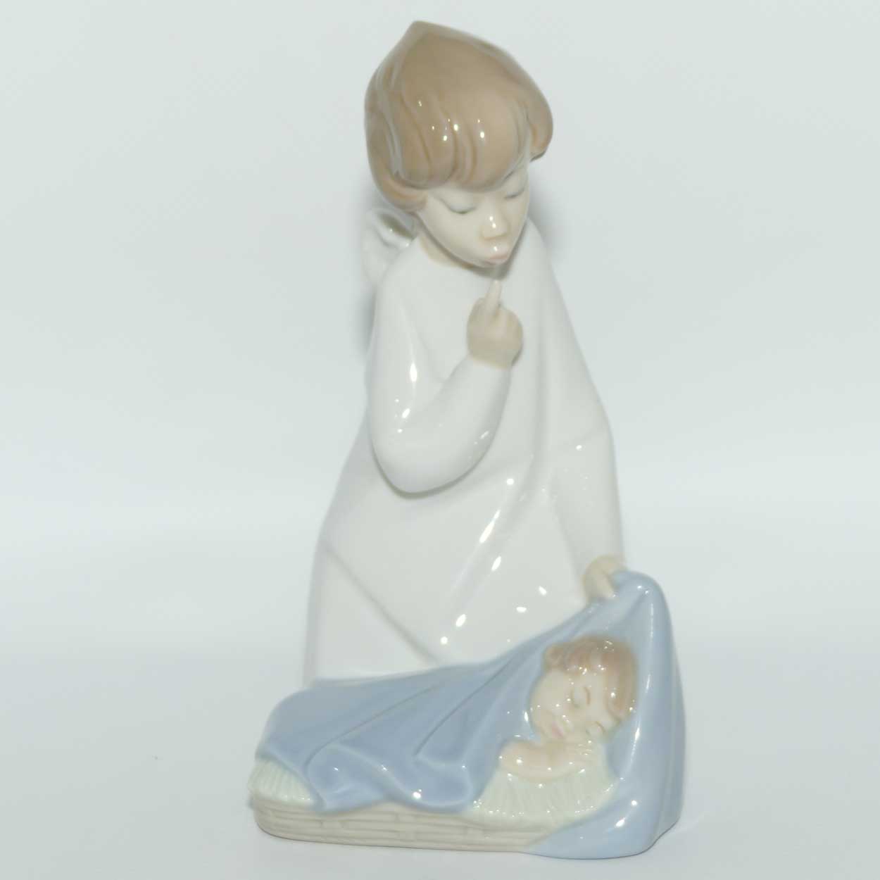 Lladro figure Angel with Child | Guardian Angel with Child | #4635