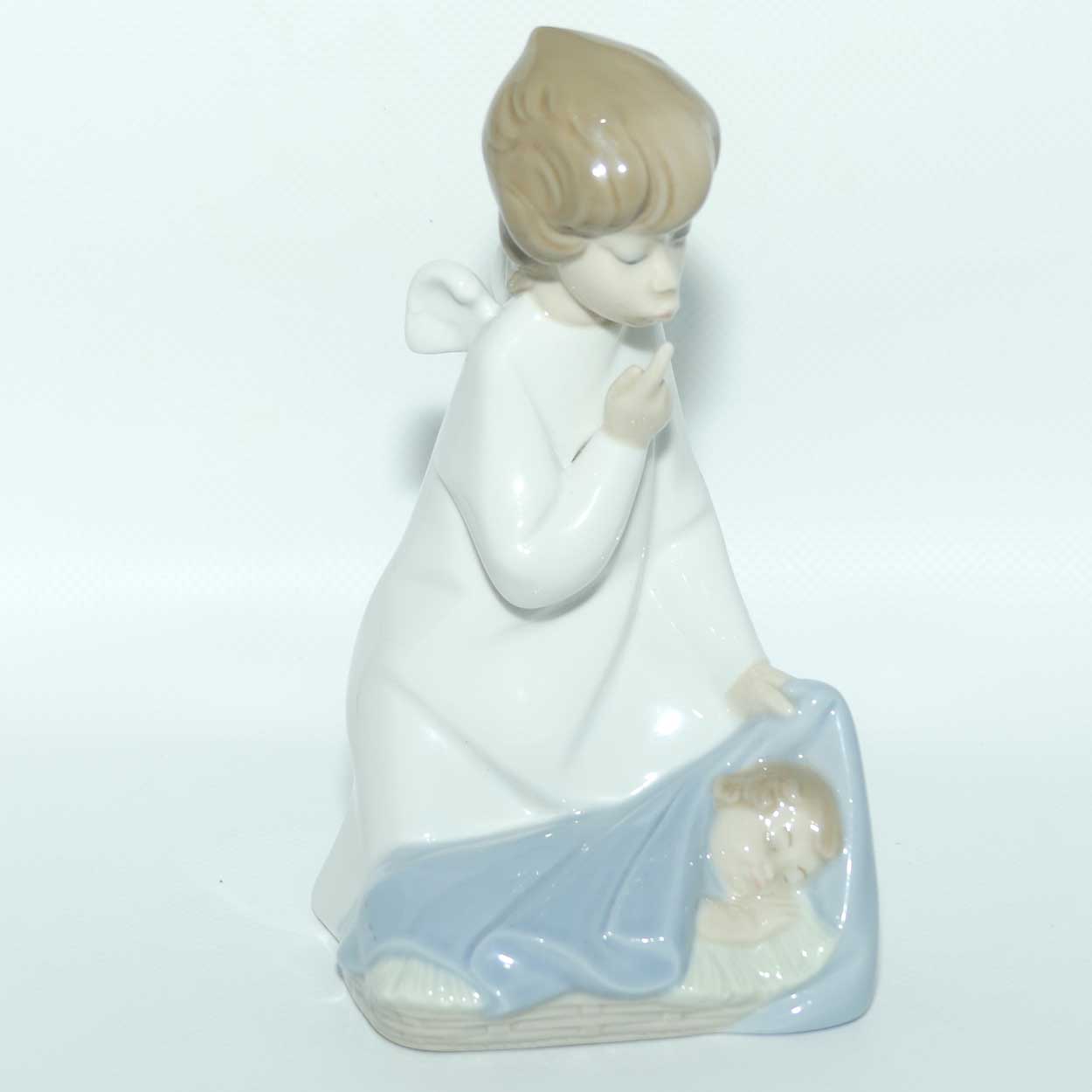 Lladro figure Angel with Child | Guardian Angel with Child | #4635