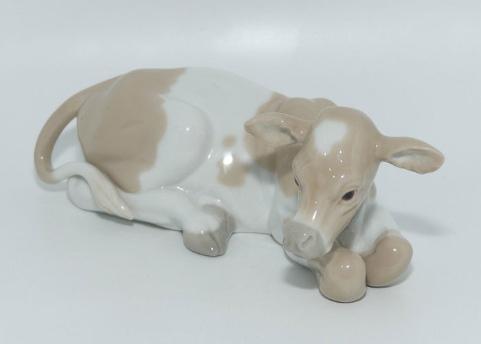 Lladro figure Cow | Resting #4680 | #2