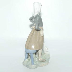 Lladro figure Girl with Milk Pail #4682