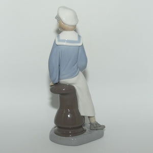 Lladro figure Boy with Yacht | Young Sailor |  #4810