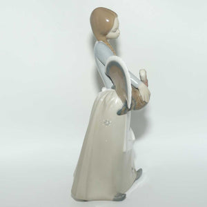 Lladro figure Little Girl with Turkey #4814