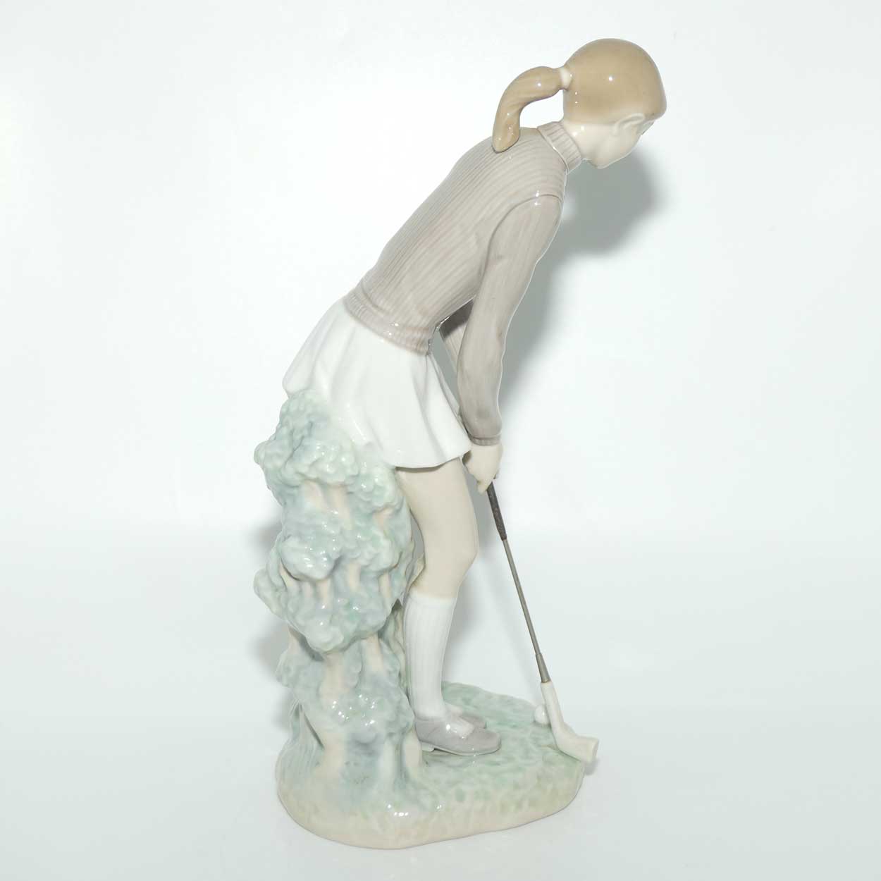 Lladro Spain figure Lady Golfer #4851