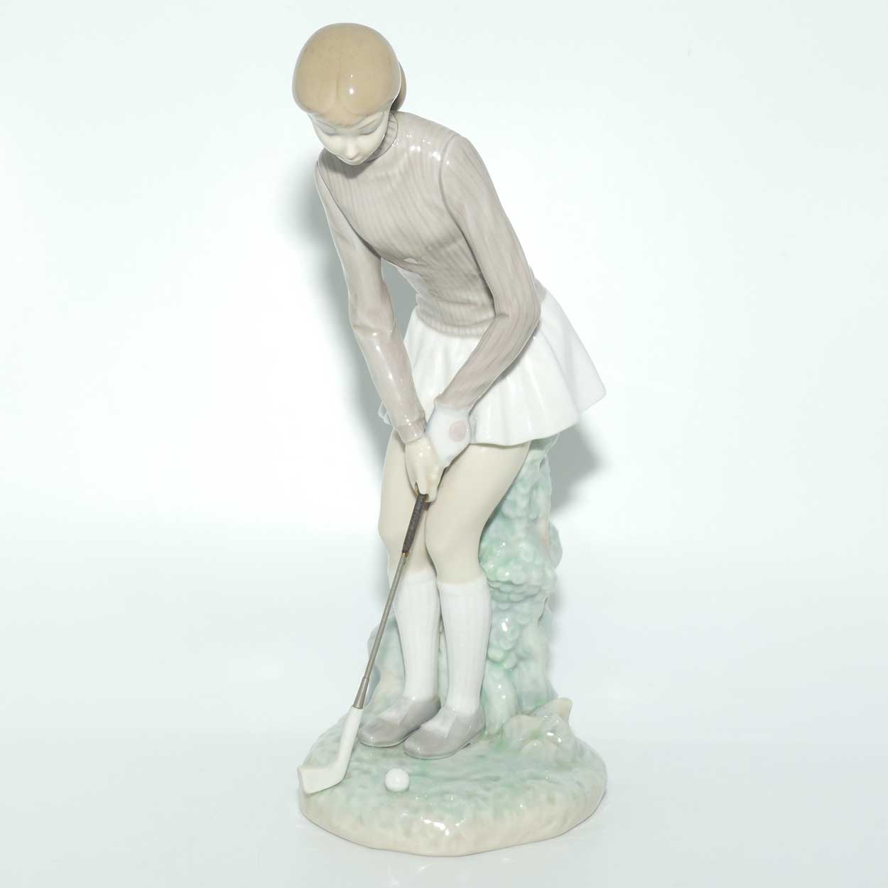 Lladro figure Lady Golfer #4851