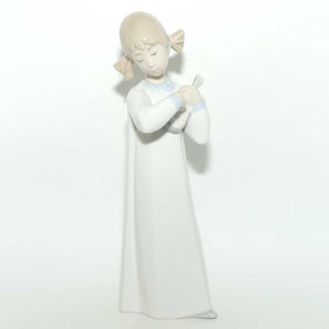 Lladro figure Girl with Guitar | #4871 | boxed #1