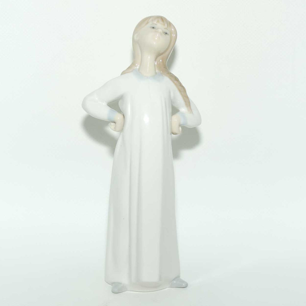 Lladro figure Girl Stretching #4872 | Boxed | #2