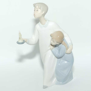 Lladro figure | Boy and Girl | Boy in Nightshirt #2 | #4874