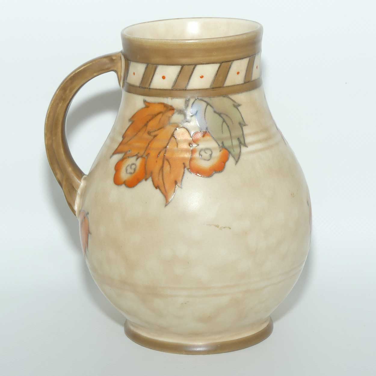 Crown Ducal Charlotte Rhead Floral  pattern jug | Pattern 4921 | Shape 250