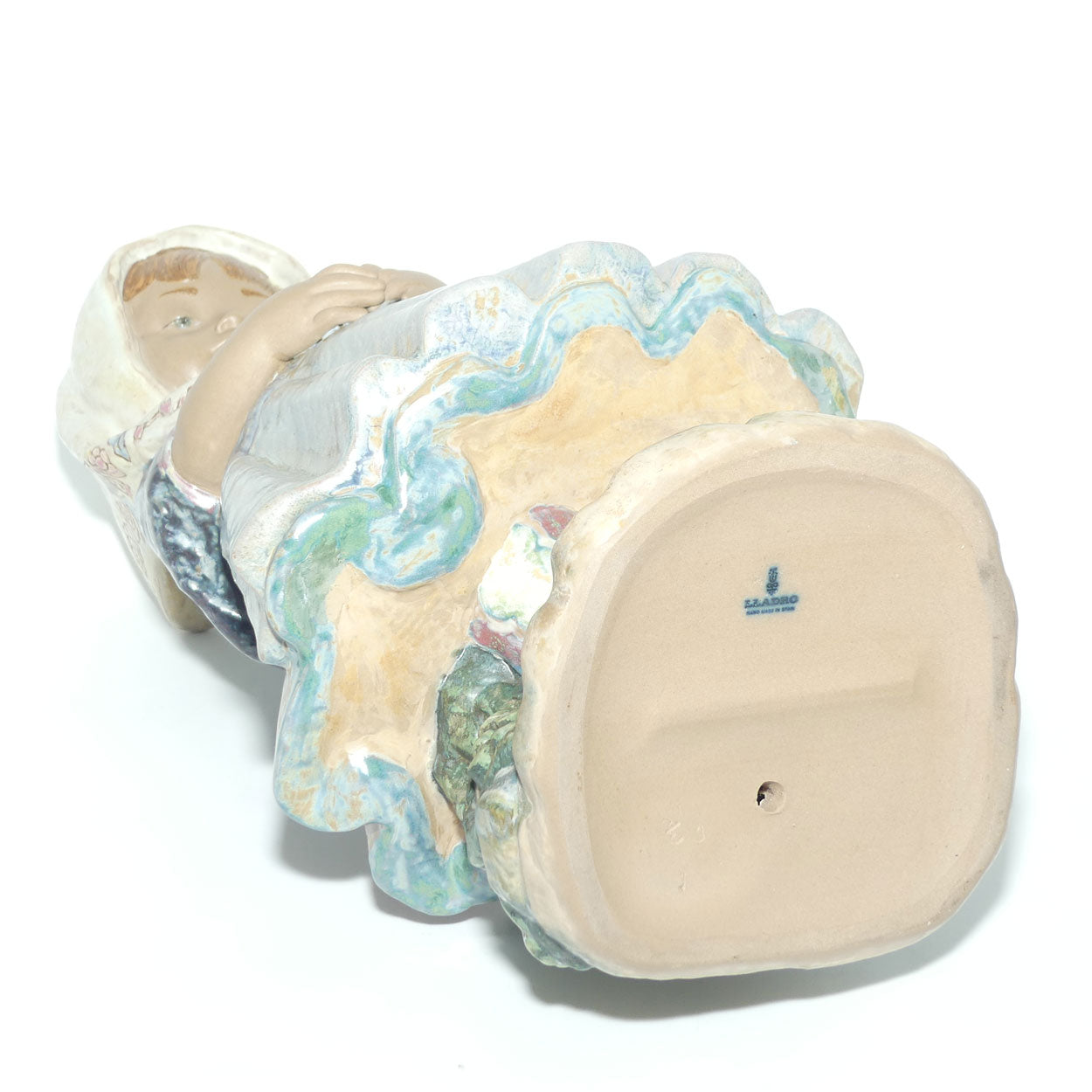 Lladro figure Missy | Little Girl with Scarf | Gres | #4951