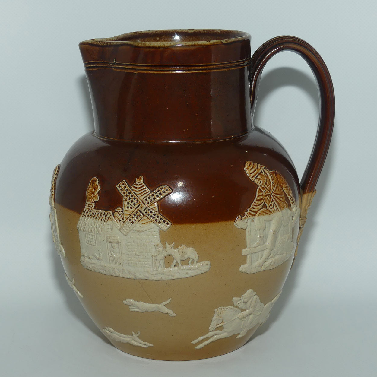 Royal Doulton Harvest Hunting large round jug | Shape 4957