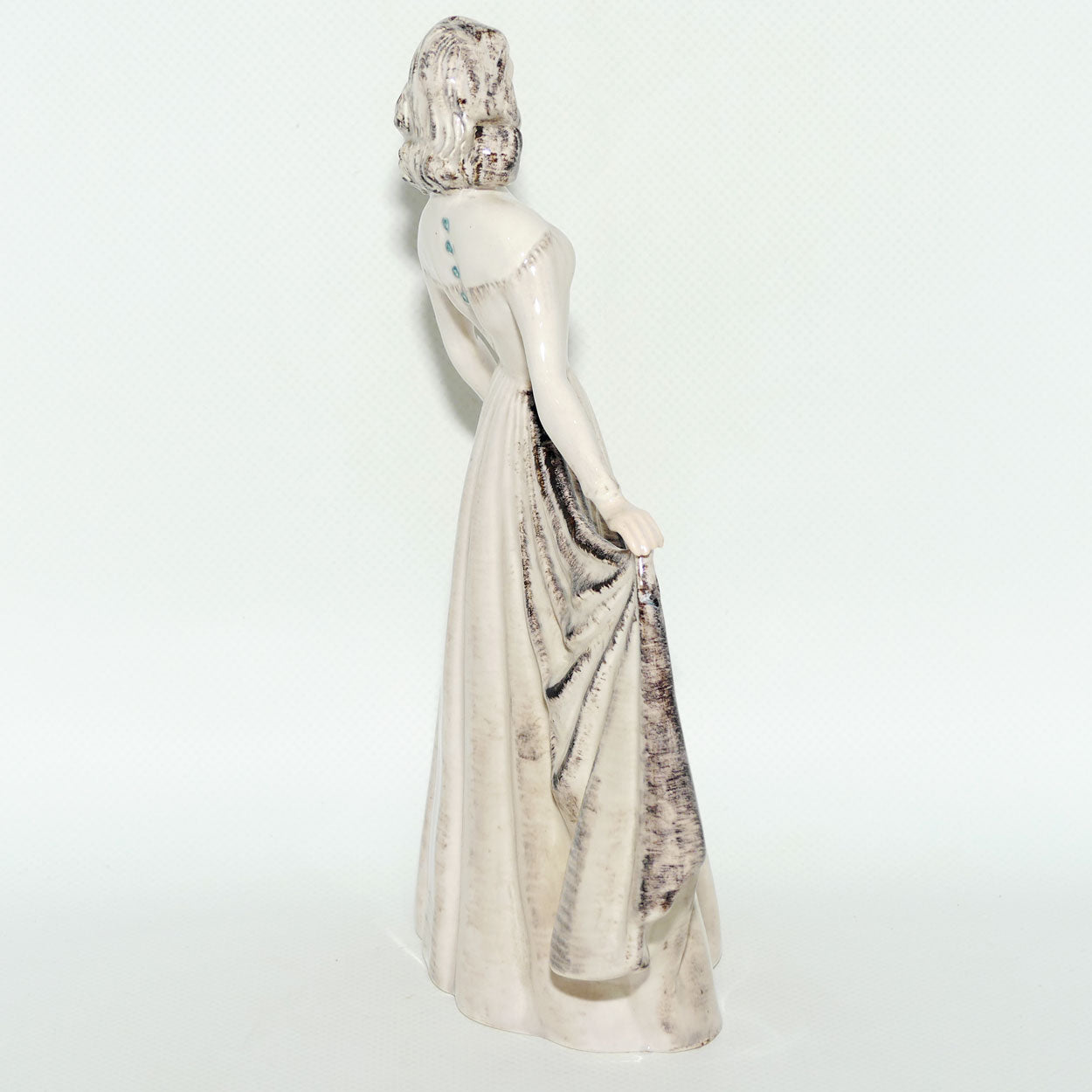 Wedgwood and Co figure #67 Lady holding Dress