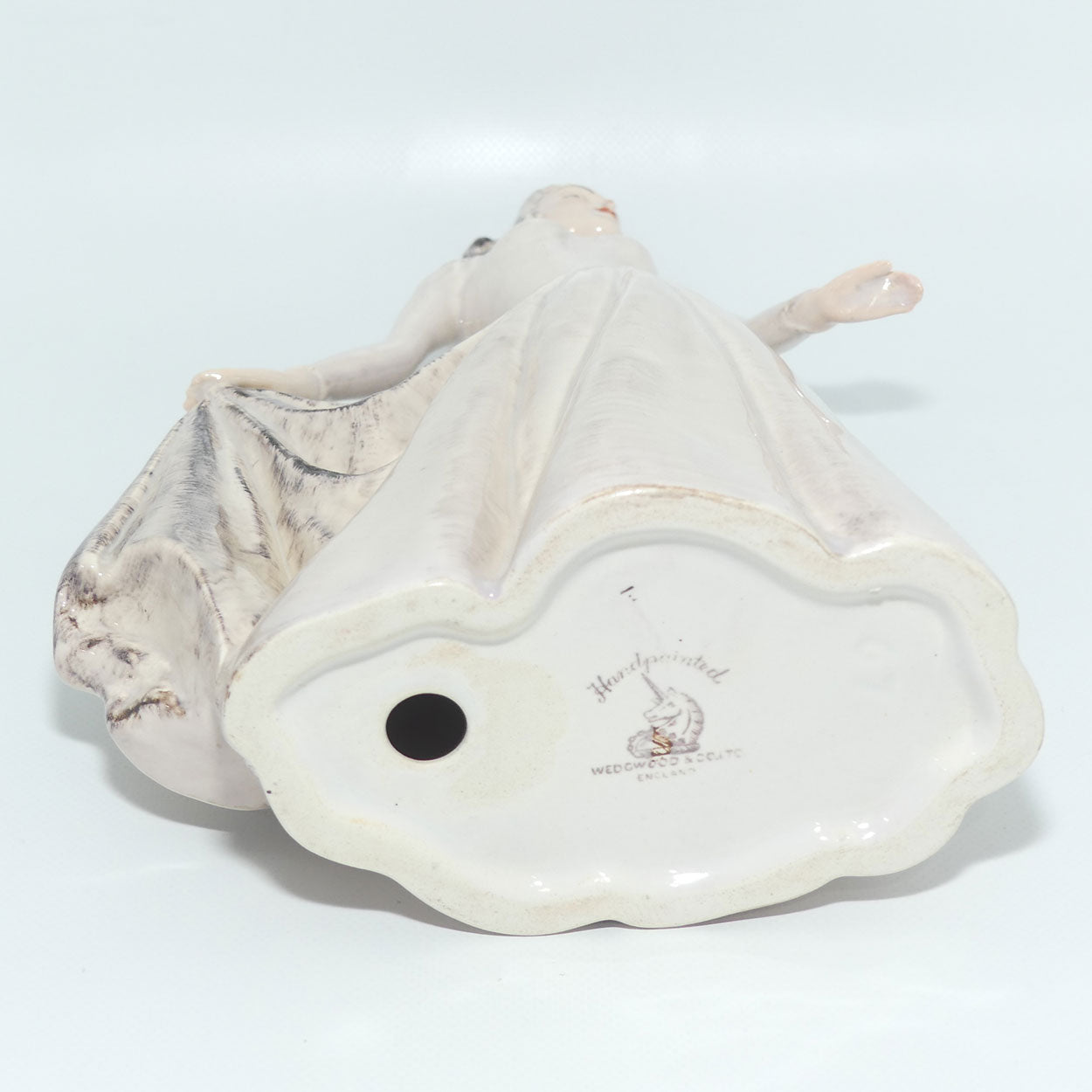 Wedgwood and Co figure #67 Lady holding Dress