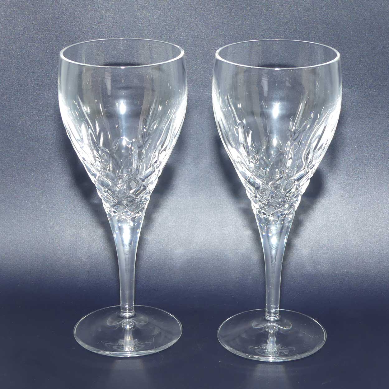 Set of 4 Royal Doulton Crystal wine glasses | 175ml