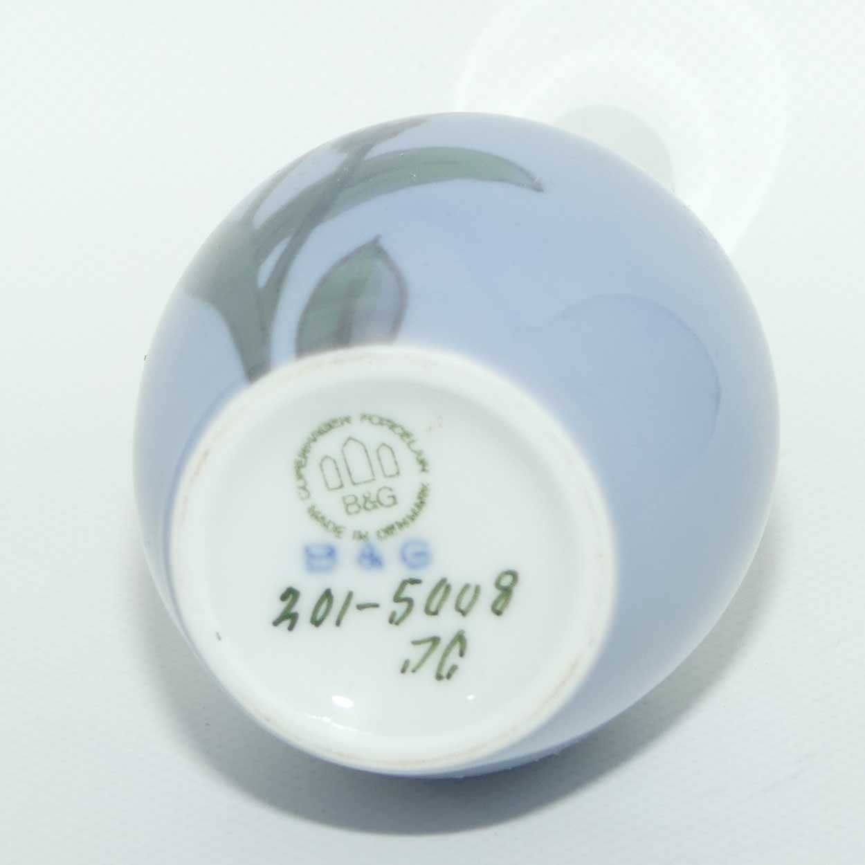 Bing and Grondahl vase | Single Flower | #5008