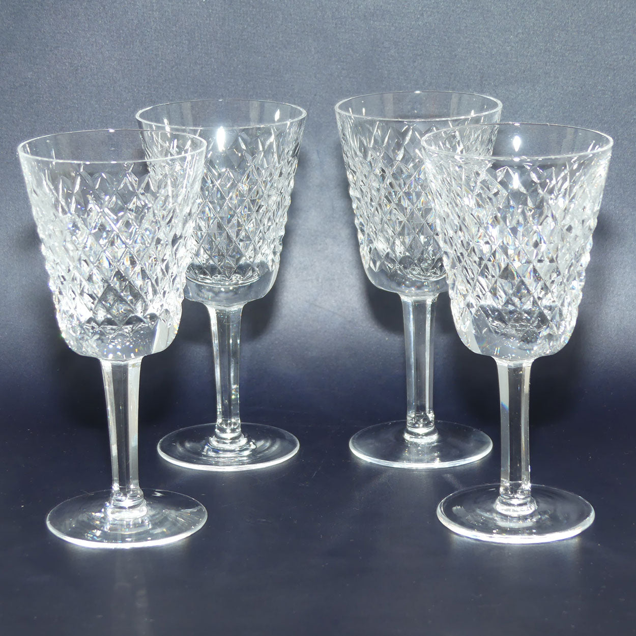 Waterford Crystal Alana pattern set of 4 Wine Glasses | 50ml