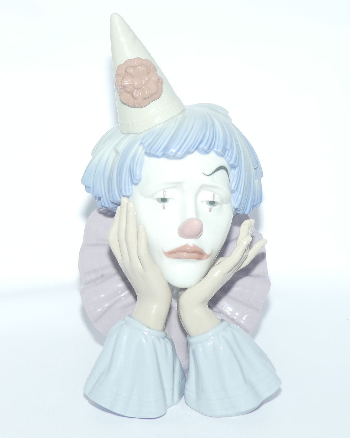 Lladro Clown's Head | Jester | with Base | #5129 | #1