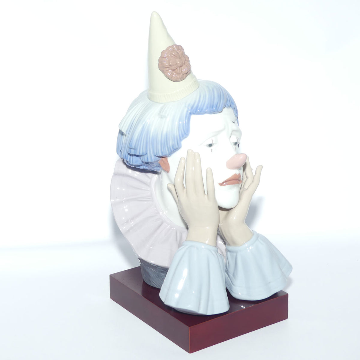Lladro Clown's Head | Jester | with Base | #5129 | #2