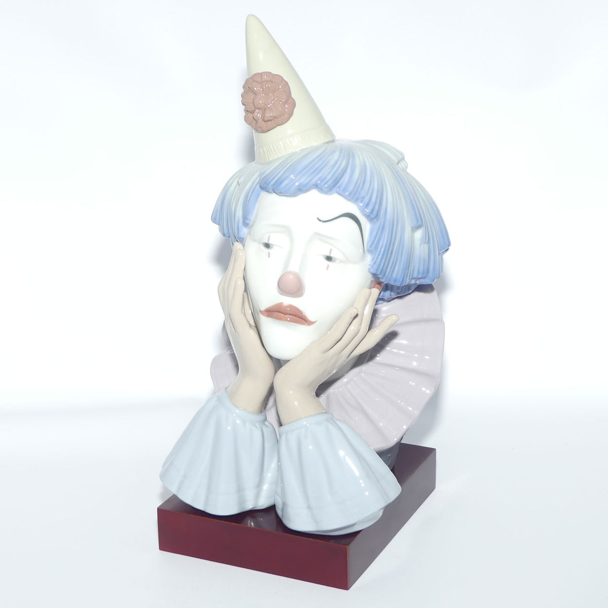 Lladro Clown's Head | Jester | with Base | #5129 | #2