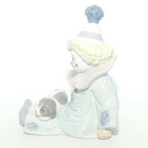 Lladro figure Pierrot with Puppy #5277