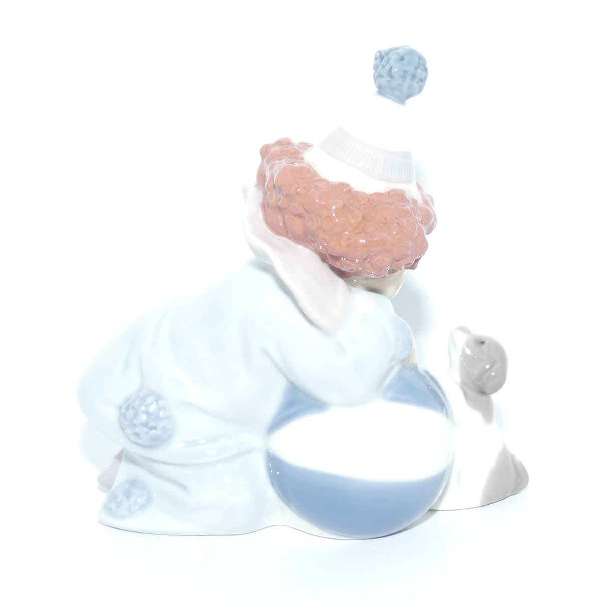 Lladro figure Pierrot with Puppy and Ball | #5278 | #2