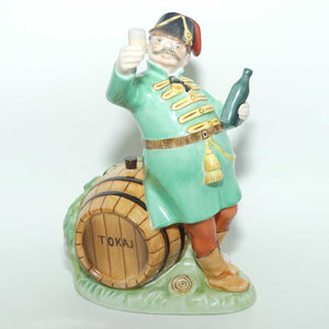 Herend Hungary figure 5449 | Soldier drinking Wine | Tokaj