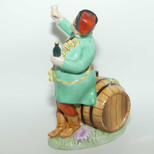 Herend Hungary figure 5449 | Soldier drinking Wine | Tokaj