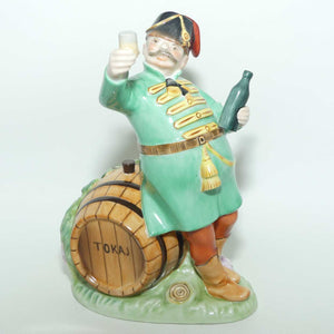 Herend Hungary figure 5449 | Soldier drinking Wine | Tokaj