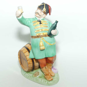 Herend Hungary figure 5449 | Soldier drinking Wine | Tokaj