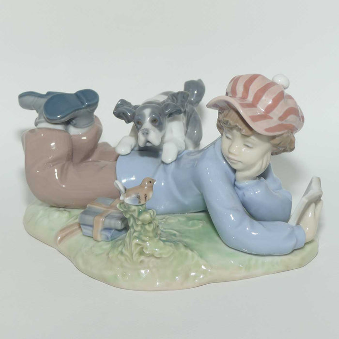 Lladro figure Study Buddies | #5451 – Roundabout Antiques