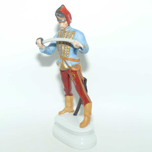 Herend Hungary figure 5526 | Hadik Hussar Soldier