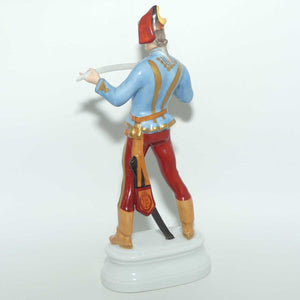 Herend Hungary figure 5526 | Hadik Hussar Soldier