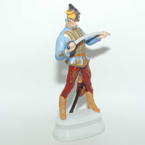 Herend Hungary figure 5526 | Hadik Hussar Soldier