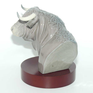 Lladro bust El Toro Bulls Head on Base #5545