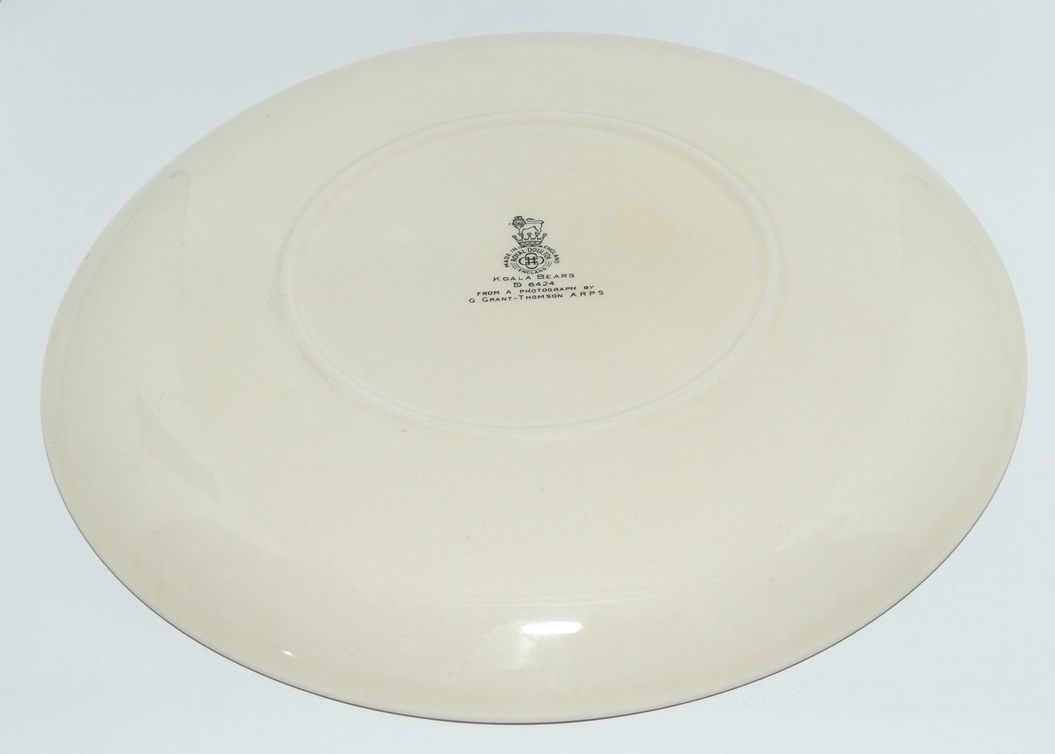 Royal Doulton Australian Views plate #5 | Koala Bears D6424 | #2