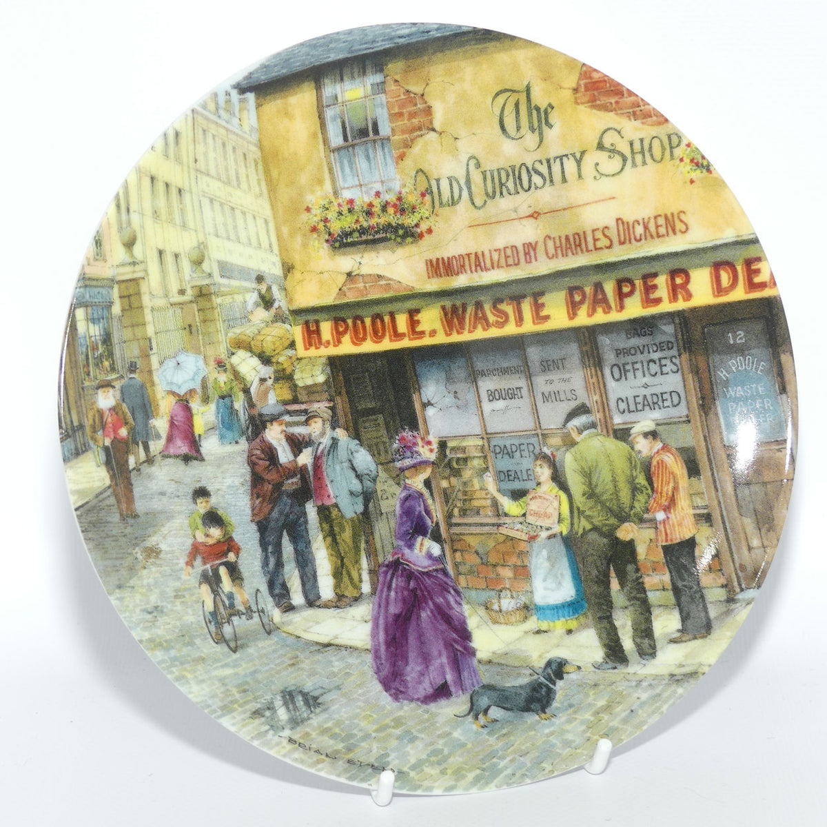 Bradex 26 D8 10.5 | Cries of London #5 plate | The Match Seller