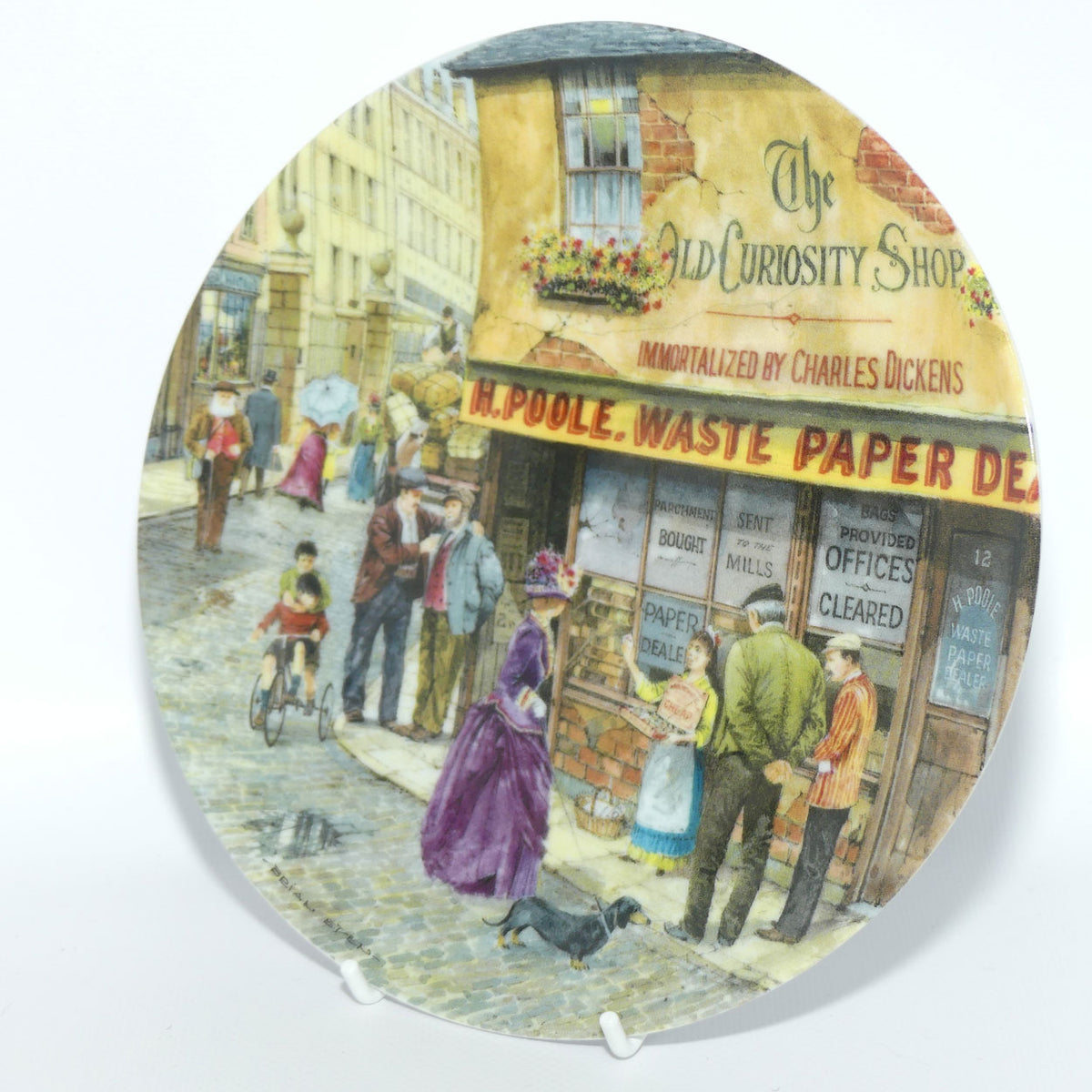 Bradex 26 D8 10.5 | Cries of London #5 plate | The Match Seller
