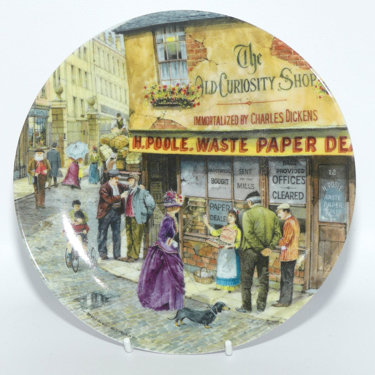 Bradex 26 D8 10.5 | Cries of London #5 plate | The Match Seller