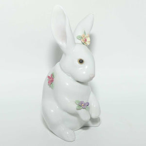 Lladro figure Sitting Bunny with Flowers #6100