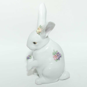 Lladro figure Sitting Bunny with Flowers #6100