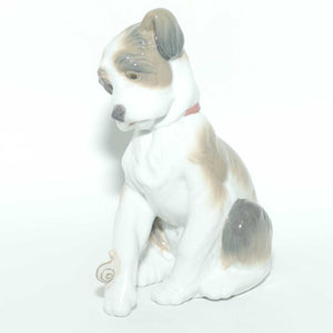 Lladro figure New Friend | Dog with Snail on Paw #6211