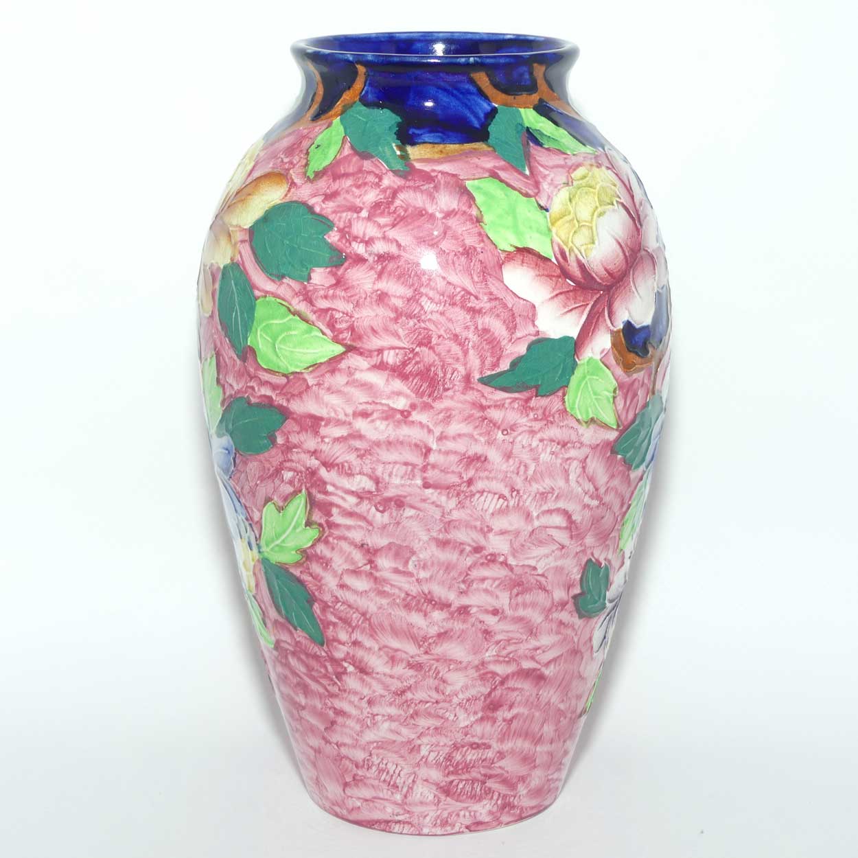 Maling vase | Peona on rose ground | Pattern 6506