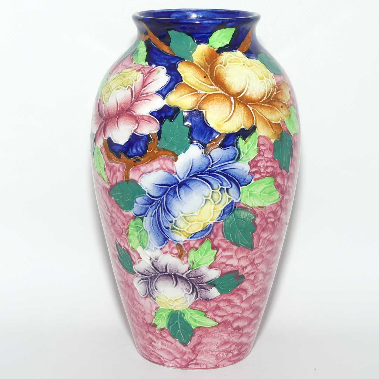 Maling vase | Peona on rose ground | Pattern 6506