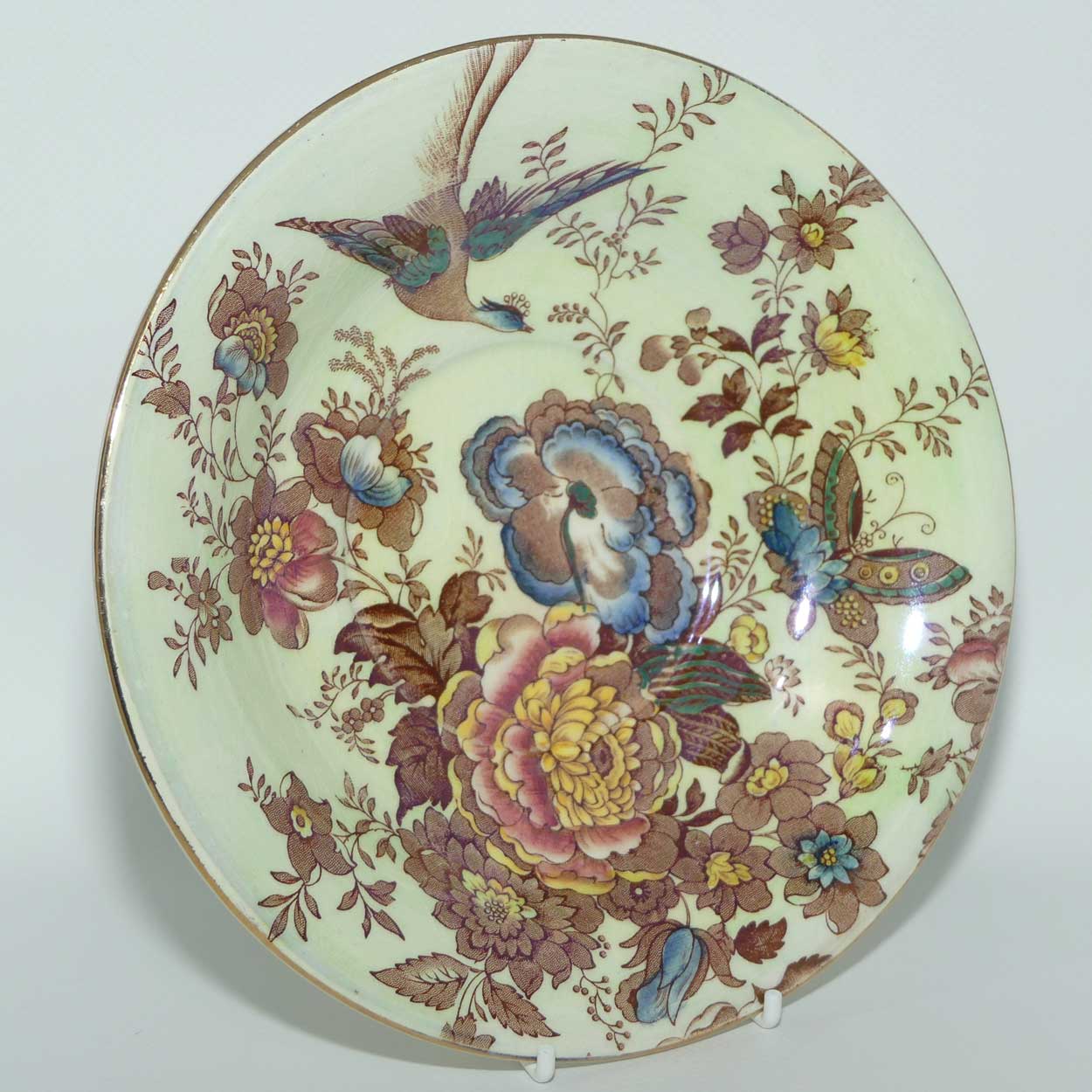 Maling Pheasant pattern Grandfather cup and saucer | Pattern 6549