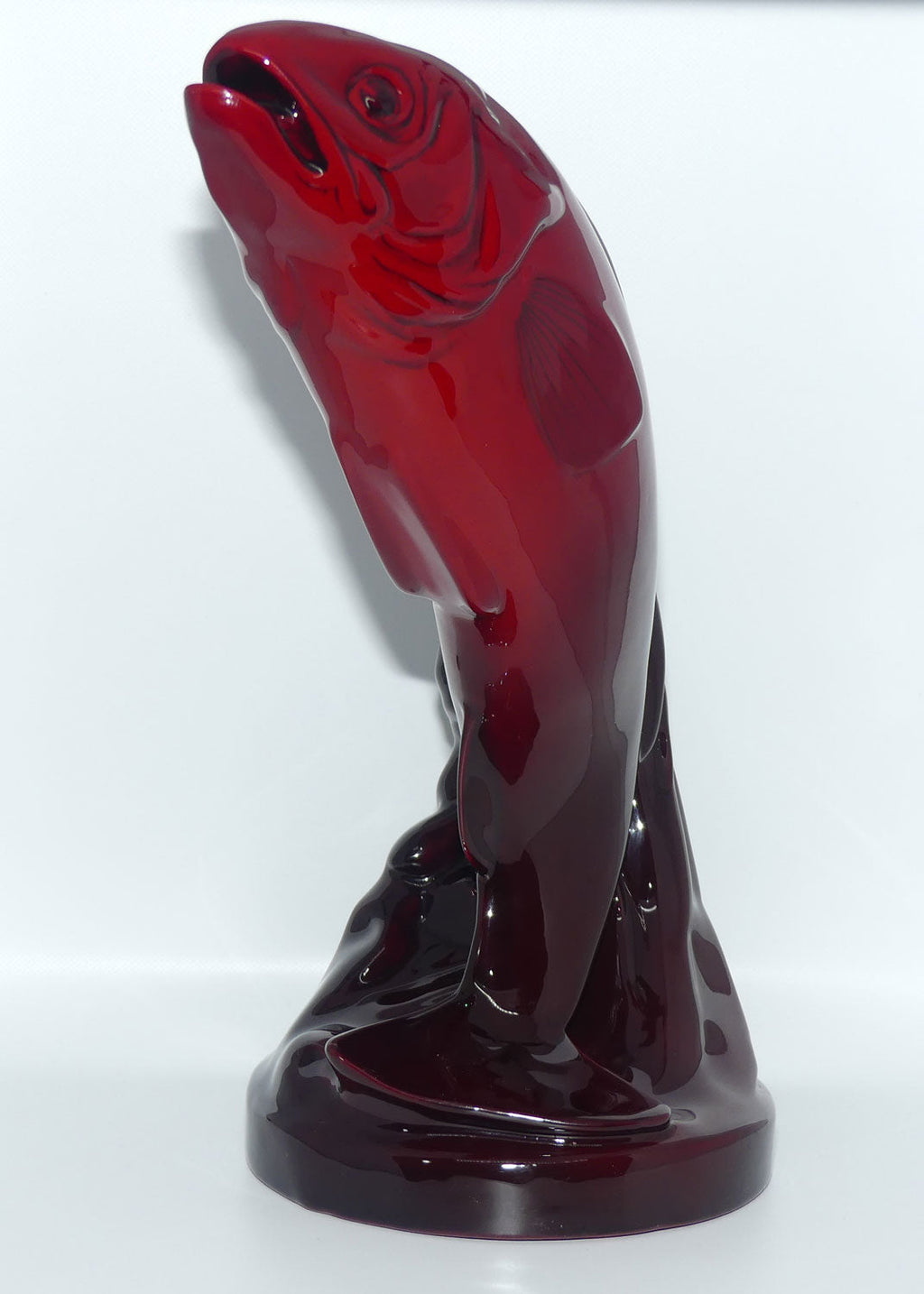 #666 Royal Doulton Flambe Leaping Salmon | c.1947