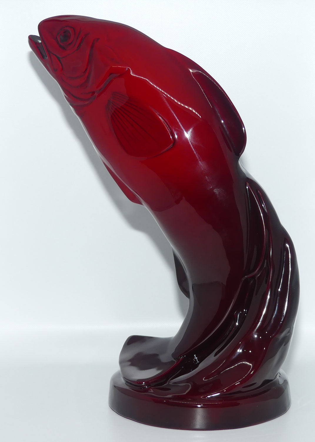 #666 Royal Doulton Flambe Leaping Salmon | c.1947