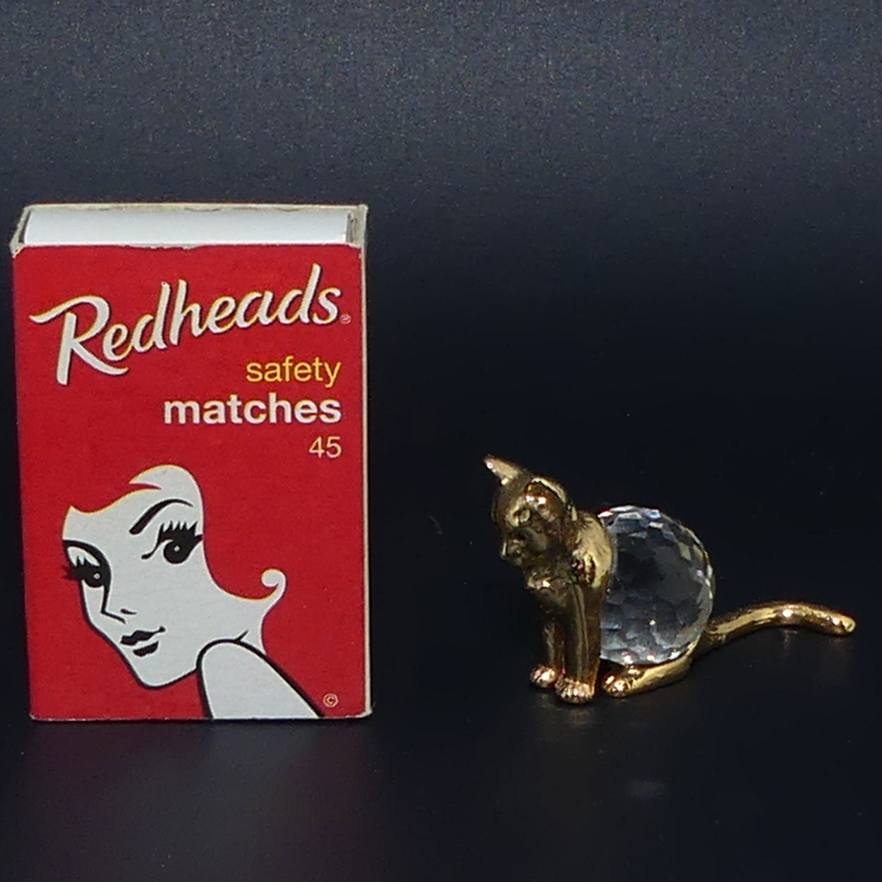 Lencia Austria | Star Collection crystal figure | 66.048 Cat | boxed