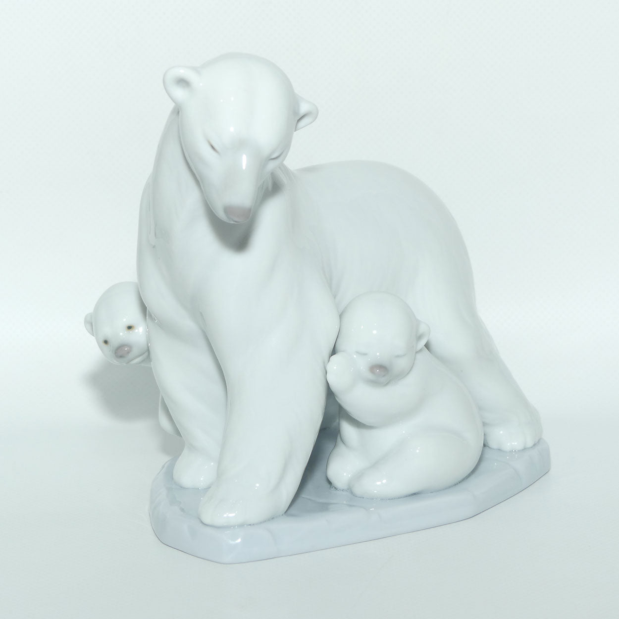 Lladro figure Arctic Family | Polar Bear Family | boxed | #6745