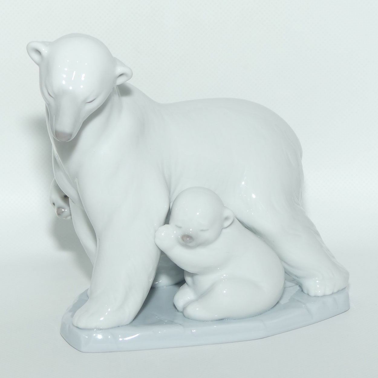 Lladro figure Arctic Family | Polar Bear Family | boxed | #6745