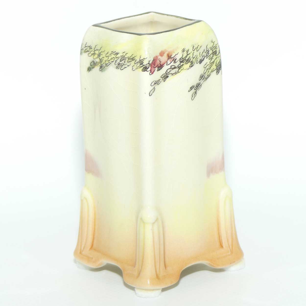 Royal Doulton Under the Greenwood Tree | Robin Hood vase | Shape 7349 | Maid Marion D6094